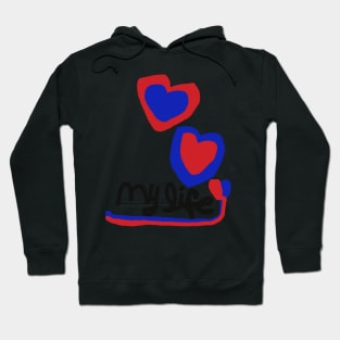 love My life Heart TShirt Hoodie